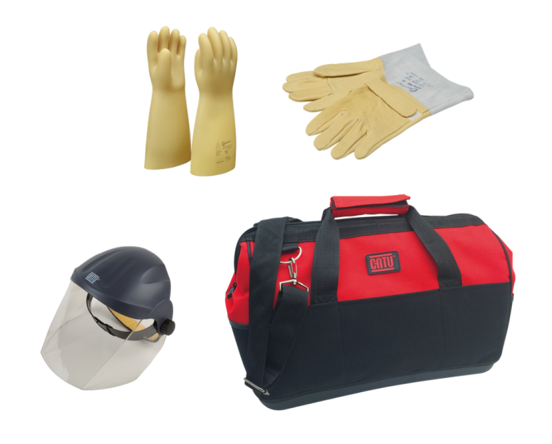 Schutzausrüstung E-Mobility Techniker Grundkit